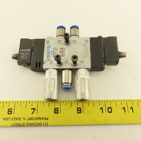 Festo CPE14-M1CH-5J-1/8 Pneumatic Solenoid Valve 5/3 Way 24V Coil