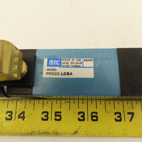 MAC PR92C-LDBA Pneumatic Sandwich Pressure Regulator Adjustable Air Pilot