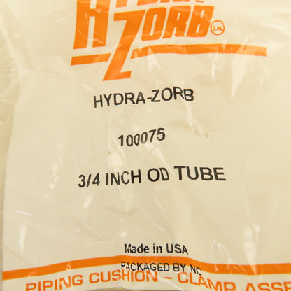 Hydra-Zorb 100075 3/4" Pipe Cushion Clamp C-Channel Mount Lot Of 2