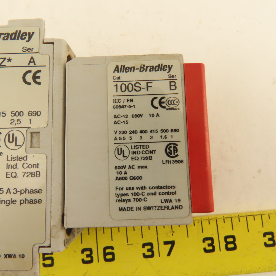 Allen Bradley 700-CF310Z Guardmaster 600VAC 25A 3Ph Safety Relay 25VDC Coil