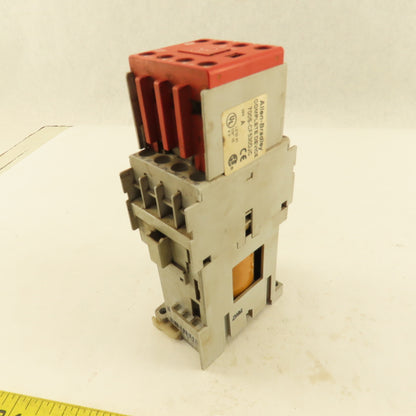 Allen Bradley 700-CF310Z Guardmaster 600VAC 25A 3Ph Safety Relay 25VDC Coil