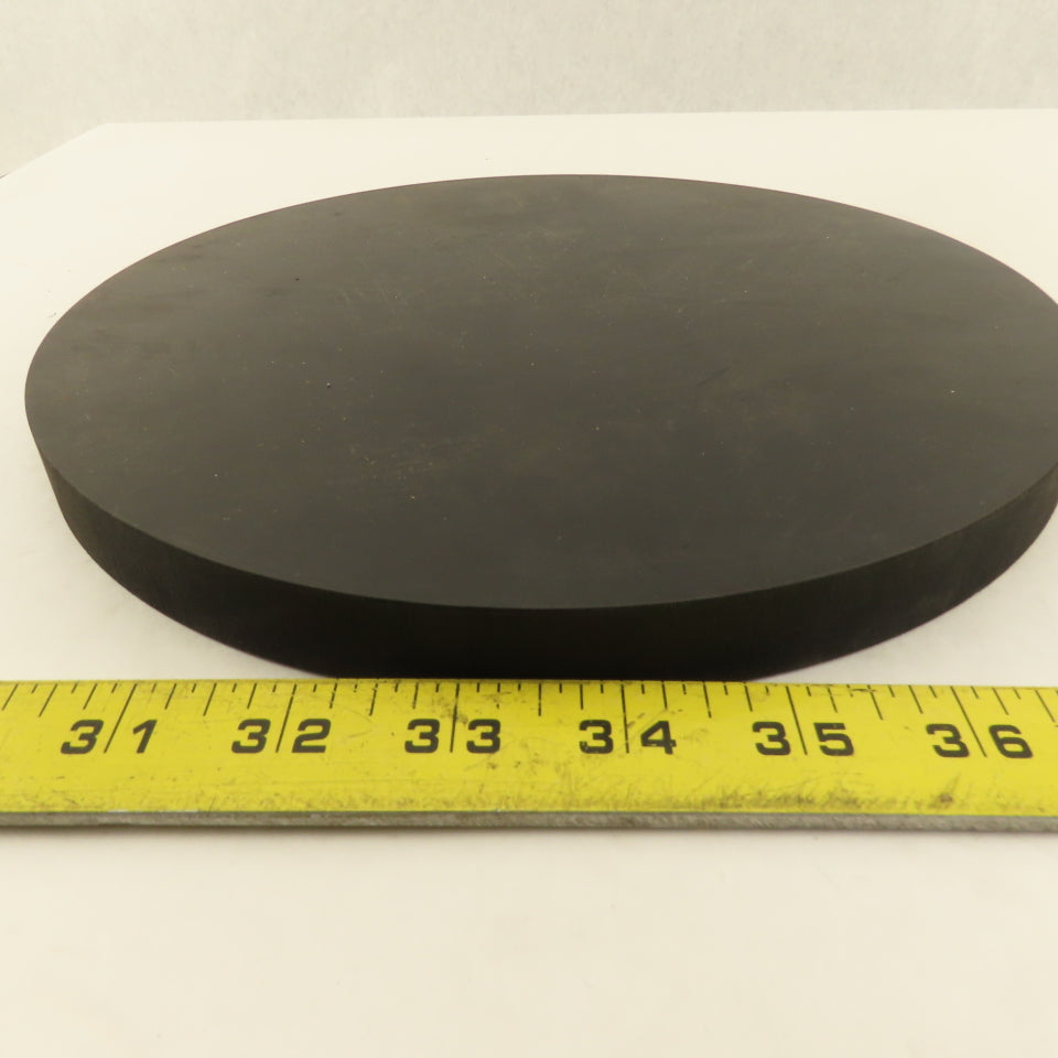 10" x 3/4" Thick Solid Flexible Rubber