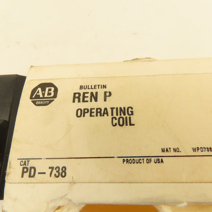 Allen Bradley PD-738 130-140VDC Direct Current Coil