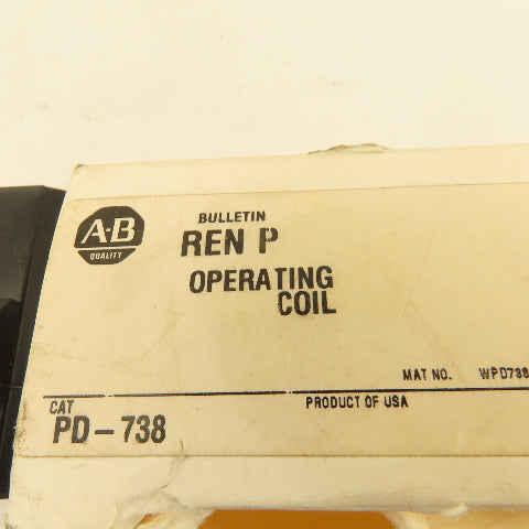 Allen Bradley PD-738 130-140VDC Direct Current Coil