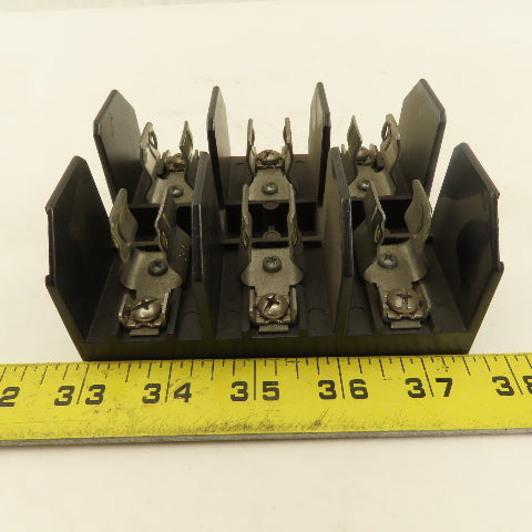 Marathon 6J30ASP 600V 30A Class J Fuse Block 3 Pole NOS