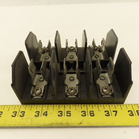 Marathon 6J30ASP 600V 30A Class J Fuse Block 3 Pole NOS