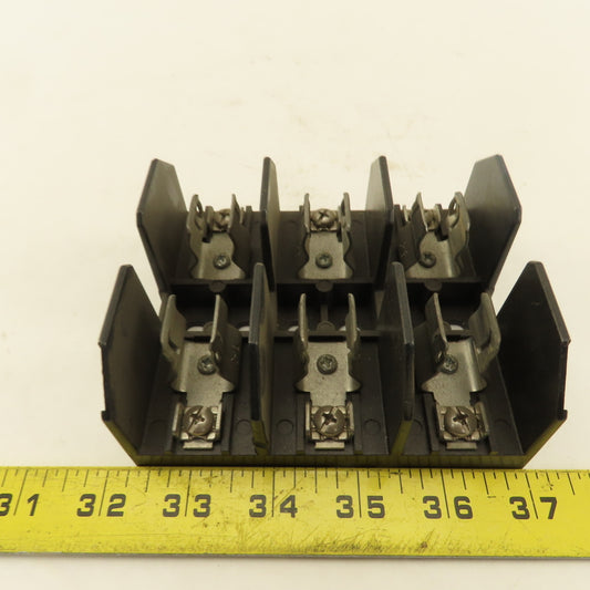 Marathon 6J30ASP 600V 30A Class J Fuse Block 3 Pole NOS
