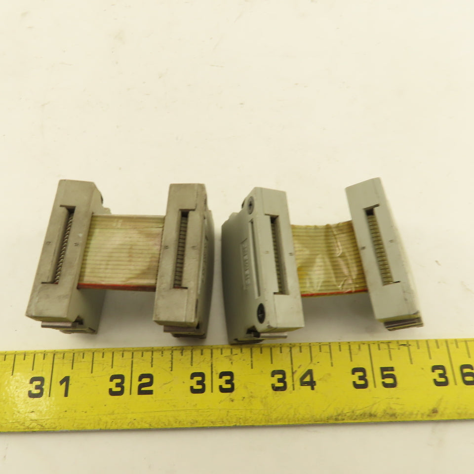 Yamaichi 6SN1161 Simodrive Digital Drive Bus Ribbon Cable Connection Lot Of 2