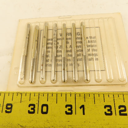 Vermont Tap & Die 313010 6-32 LEFT Hand Thread GH3 3 Flute Plug Tap  Lot Of 7