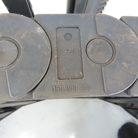 Igus 350.200.200 112" Long Cable Carrier Energy Chain W/1 End 7-1/2" x 1-3/4" ID