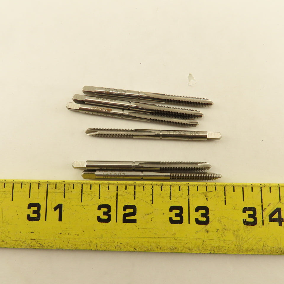 Vermont Tap & Die M1297 M3.5x0.6 Metric Thread 2 Flute Spiral Point Tap Lot Of 6