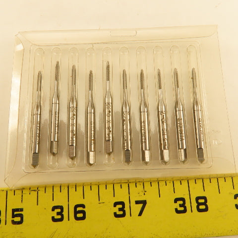 Vermont Tap & Die M1.8 x .35 Metric Plug Tap 2 Flute D-3 3105-M Lot Of 12