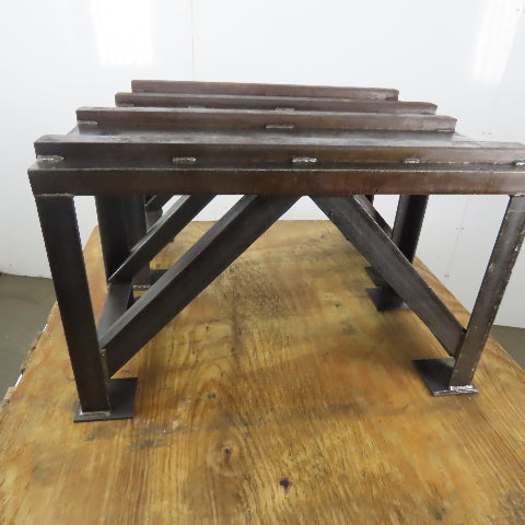 Custom Steel Sawhorses/Work Horses 15"x30-1/2"x19-1/4" High 1" Thick Top Lot / 2