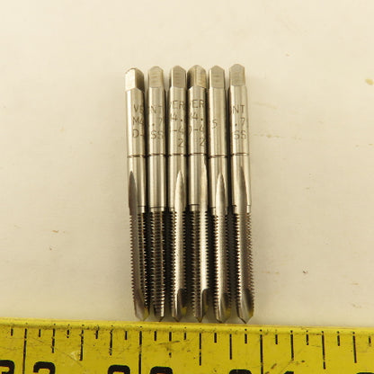 Vermont Tap & Die M4.5-.75 Metric Plug Tap 2 Flute HSS Lot Of 6