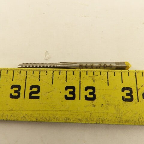 Regal Beloit M4 x .7 Metric LEFT Hand D4 Straight Flute Plug Tap Lot Of 7