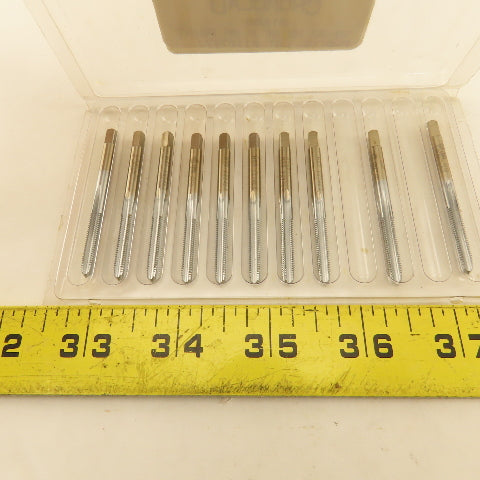 New England Tap 8-36 NF H9 Cromclad 4 Flute Machine Tap Lot Of 10