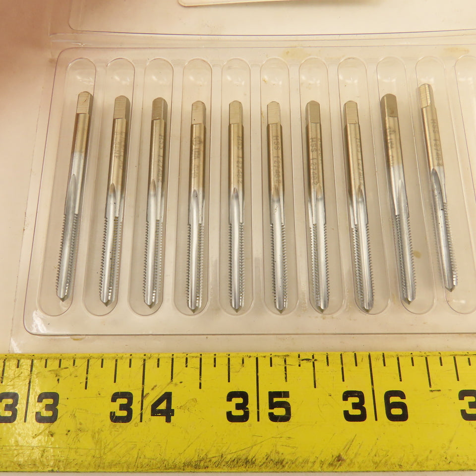 New England Tap 8-36 NF H9 Cromclad 4 Flute Machine Tap Lot Of 10