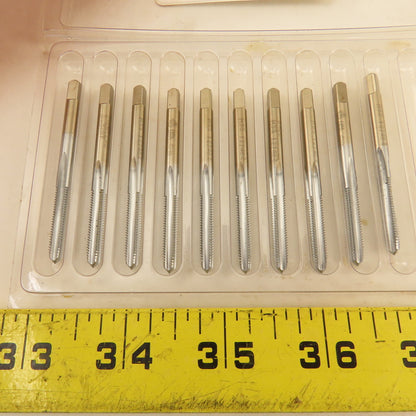 New England Tap 8-36 NF H9 Cromclad 4 Flute Machine Tap Lot Of 10