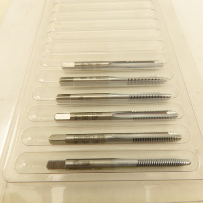 New England Tap 24534 8-36 GH9 Cromclad 2 Flute Spiral Point Plug Tap Lot Of 6