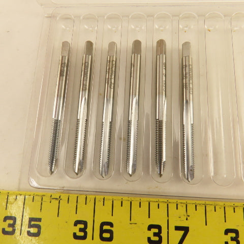 New England Tap 24534 8-36 GH9 Cromclad 2 Flute Spiral Point Plug Tap Lot Of 6