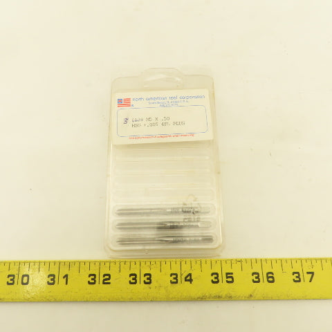North American Tool M5 x .50 HSG (+.005) Metric 4 Flute Plug Tap Lot Of 3
