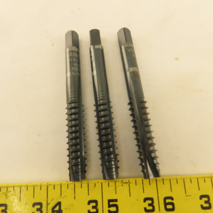 Vermont M10-1.5 Metric Int. Thread Skipped Tooth 3 Flute Spiral Point Lot Of 3