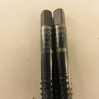 Vermont M10-1.5 Metric Int. Thread Skipped Tooth 3 Flute Spiral Point Lot Of 3