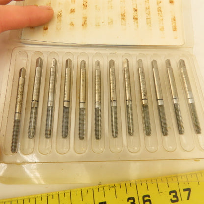 Netco 8-32 NC Thread Fluteless Roll Tap HS BH10 Cromclad Lot Of 12