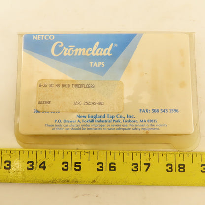 Netco 8-32 NC Thread Fluteless Roll Tap HS BH10 Cromclad Lot Of 12
