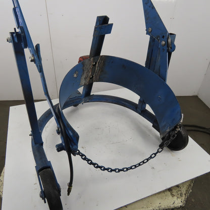 Mobile Steel Drum Lifter & Tilter Mechanical W/Pneumatic Vibrator