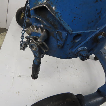 Mobile Steel Drum Lifter & Tilter Mechanical W/Pneumatic Vibrator