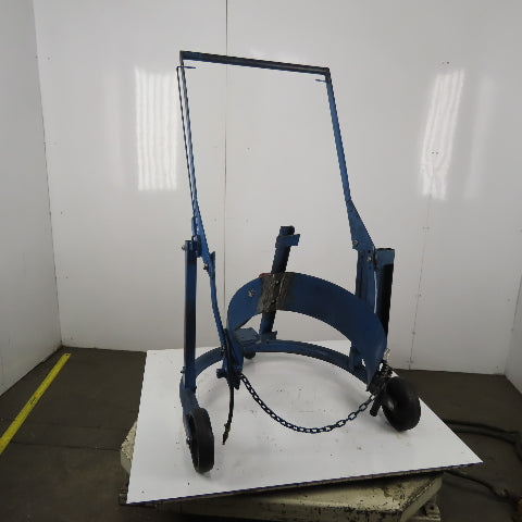 Mobile Steel Drum Lifter & Tilter Mechanical W/Pneumatic Vibrator