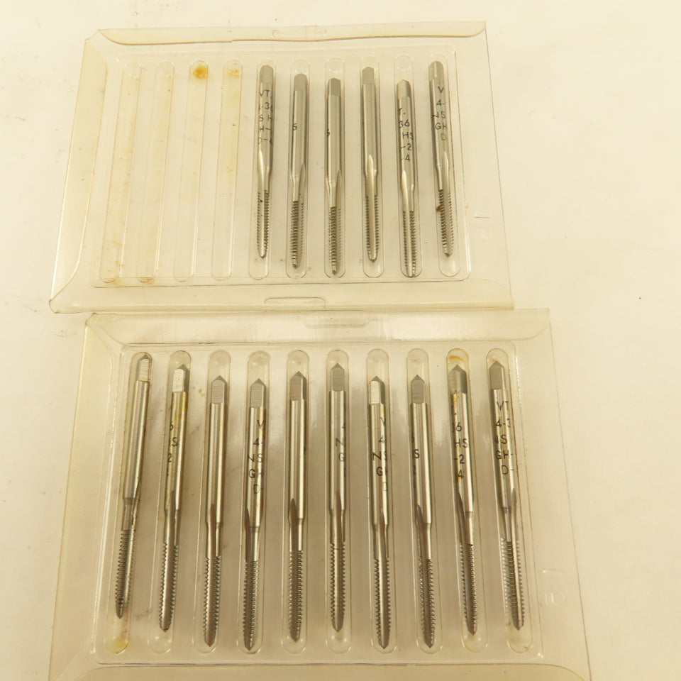 Vermont 4-36 Plug Tap 3 Flute GH2 EDP Ground Lot Of 16