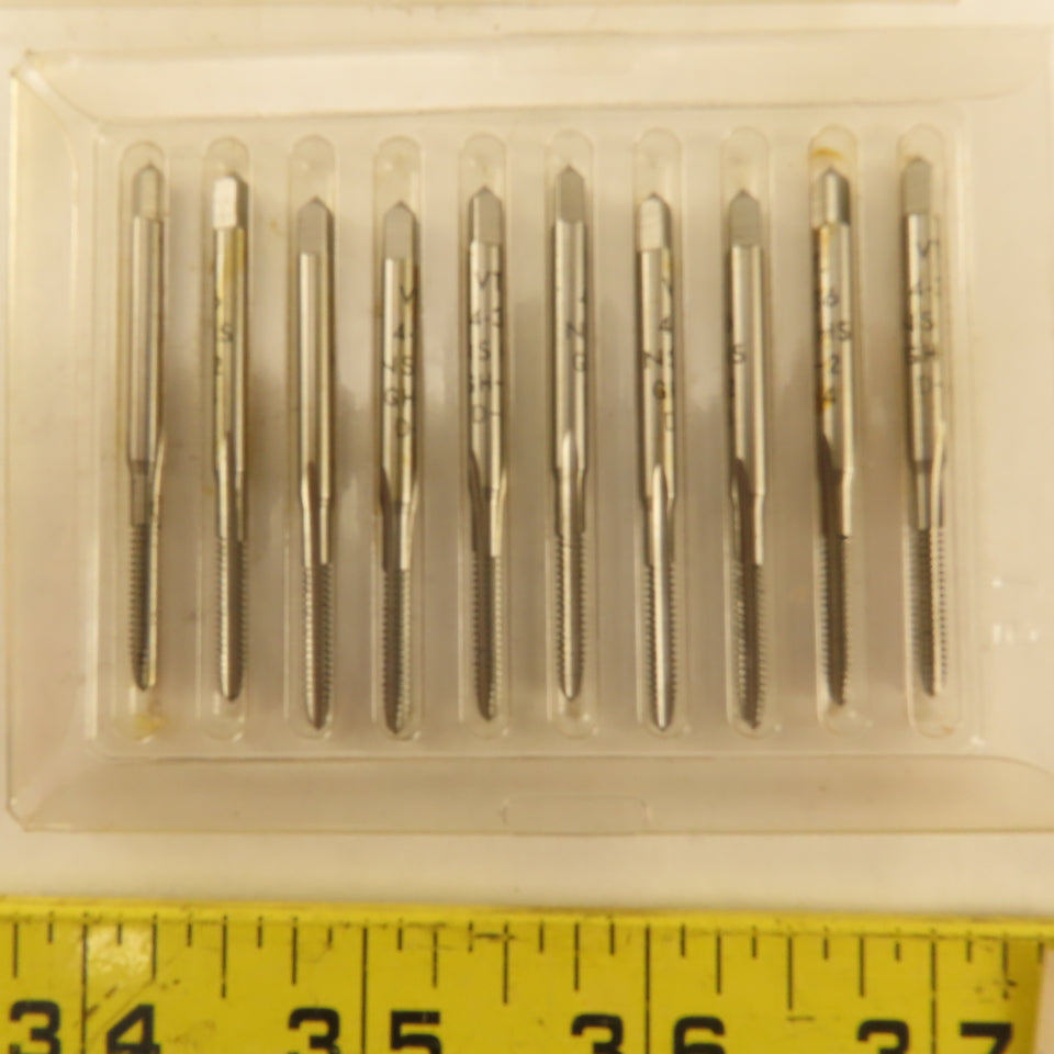 Vermont 4-36 Plug Tap 3 Flute GH2 EDP Ground Lot Of 16