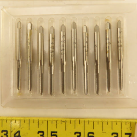 Vermont 4-36 Plug Tap 3 Flute GH2 EDP Ground Lot Of 16