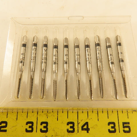 Vermont M2.2-.45 Metric Plug Tap 3 Flute Ground Lot Of 10