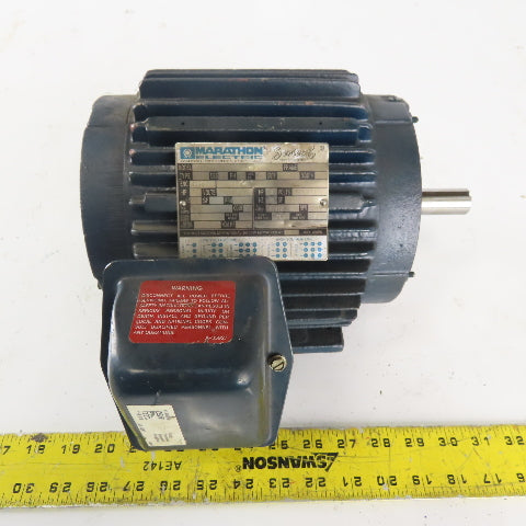 Marathon 5VE 145TTTN4001AAP 2Hp Electric Motor 145T Fr. 208-230/460V 3Ph 3460RPM