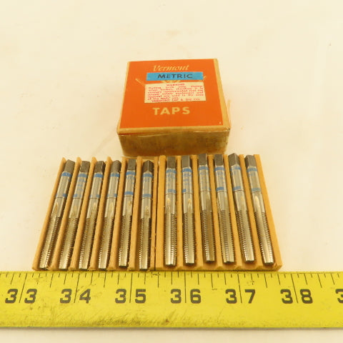 Vermont M6.3-1 Metric Thread Taper Plug Tap 4 Flute NOS Lot Of 12