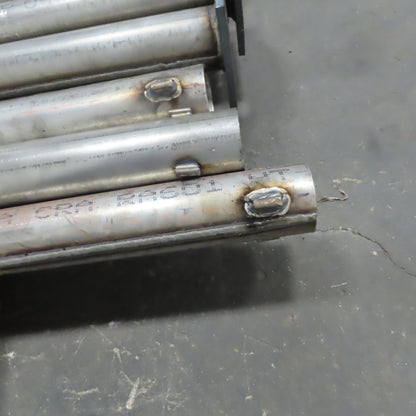 11 Gauge 3"OD X 75" 316 Stainless Steel Tube W/Flange Lot of 10