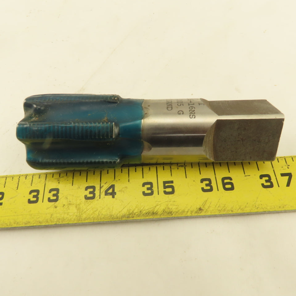TFI 1-5/16"-16 NS HS +.005 LEFT Hand Plug Tap 6 Flute