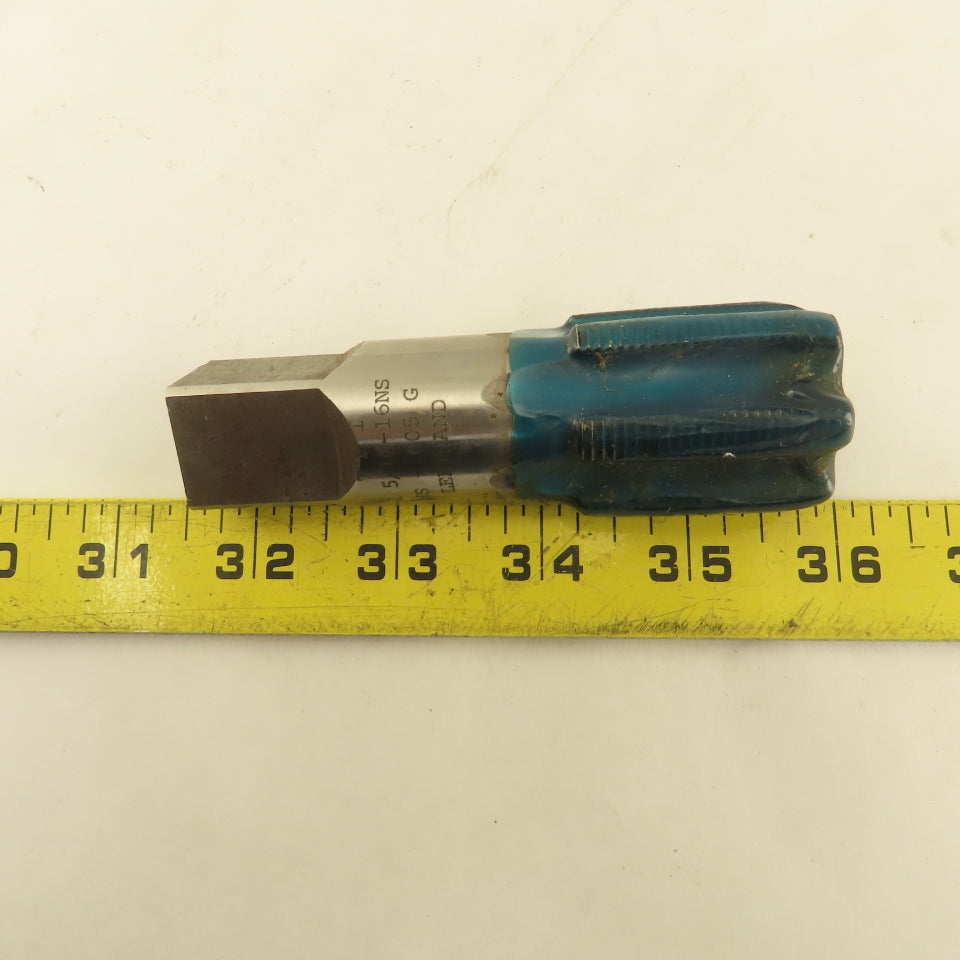 TFI 1-5/16"-16 NS HS +.005 LEFT Hand Plug Tap 6 Flute