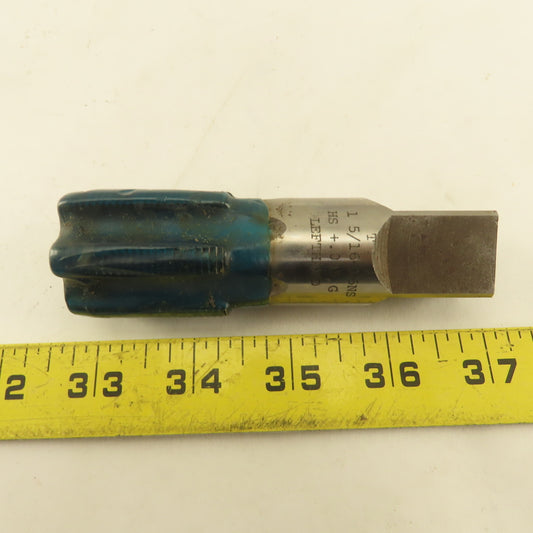 TFI 1-5/16"-16 NS HS +.005 LEFT Hand Plug Tap 6 Flute