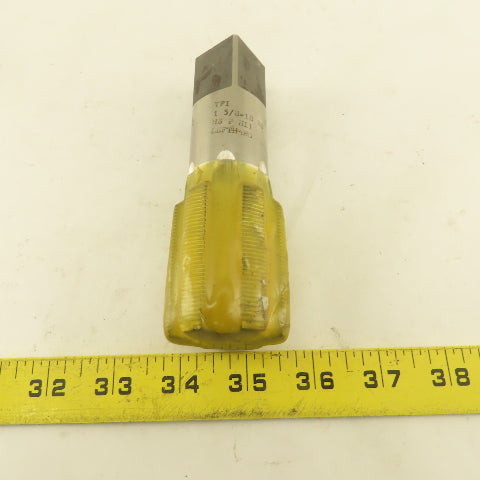 TPI 1-5/8"-18 NS LEFT Hand Bottoming Tap 6 Flute NOS USA