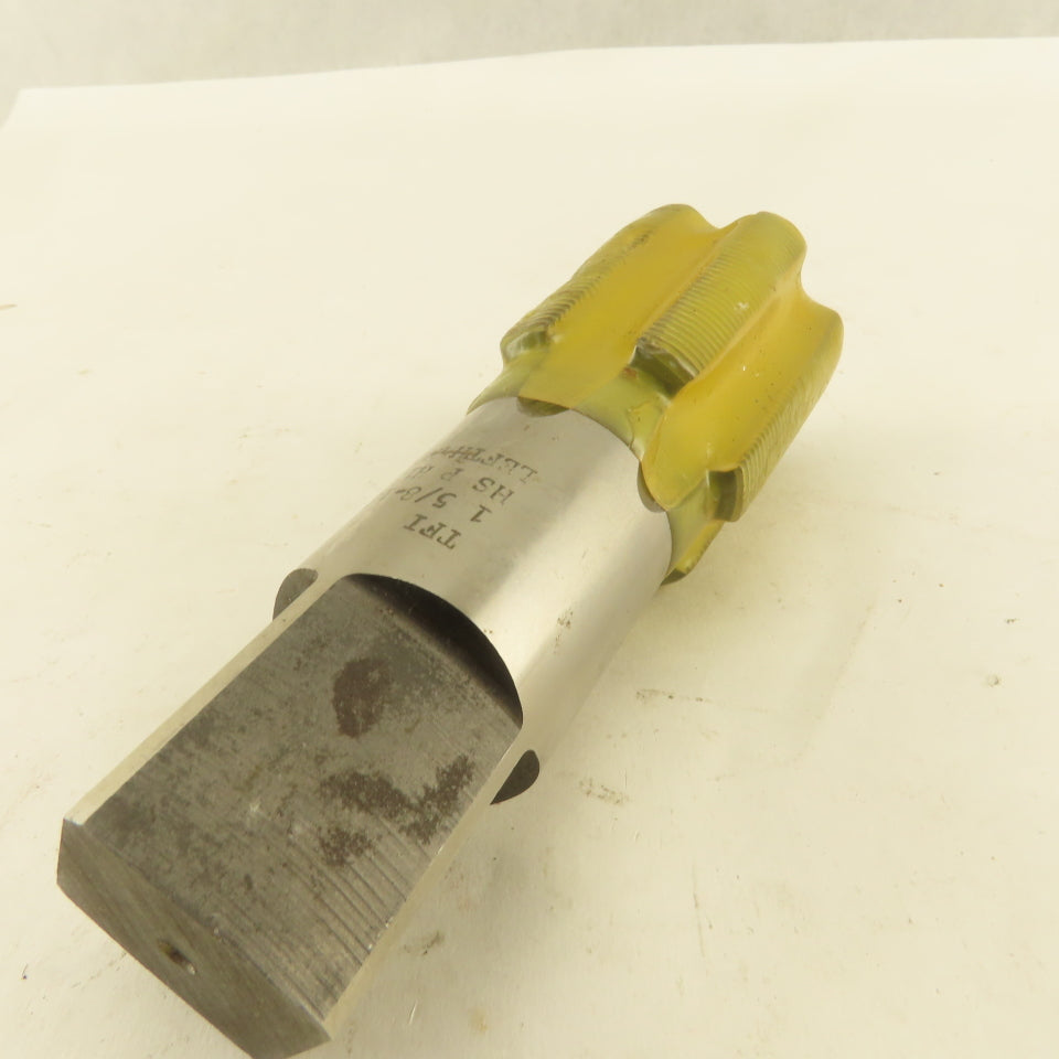 TPI 1-5/8"-18 NS LEFT Hand Bottoming Tap 6 Flute NOS USA