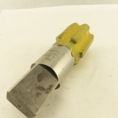 TPI 1-5/8"-18 NS LEFT Hand Bottoming Tap 6 Flute NOS USA