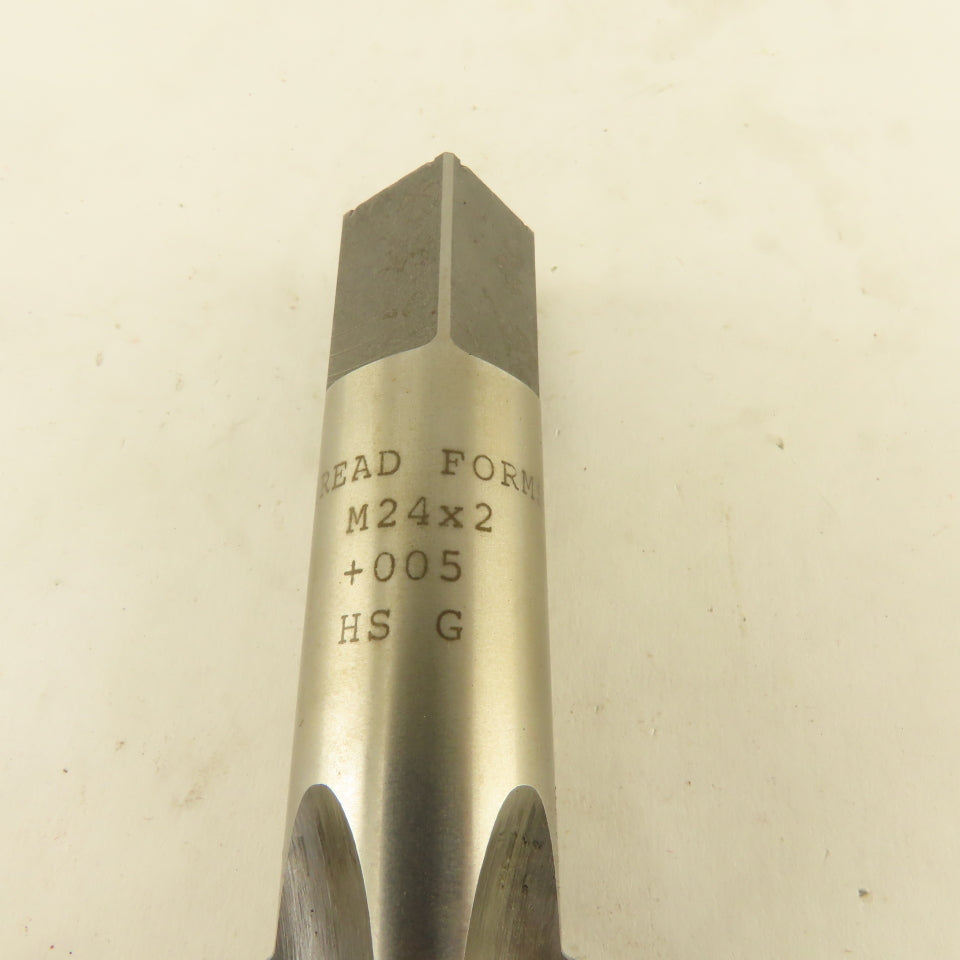 Thread Forms Inc. M24 x 2  HS +.005 Plug Tap 4 Flute NOS USA