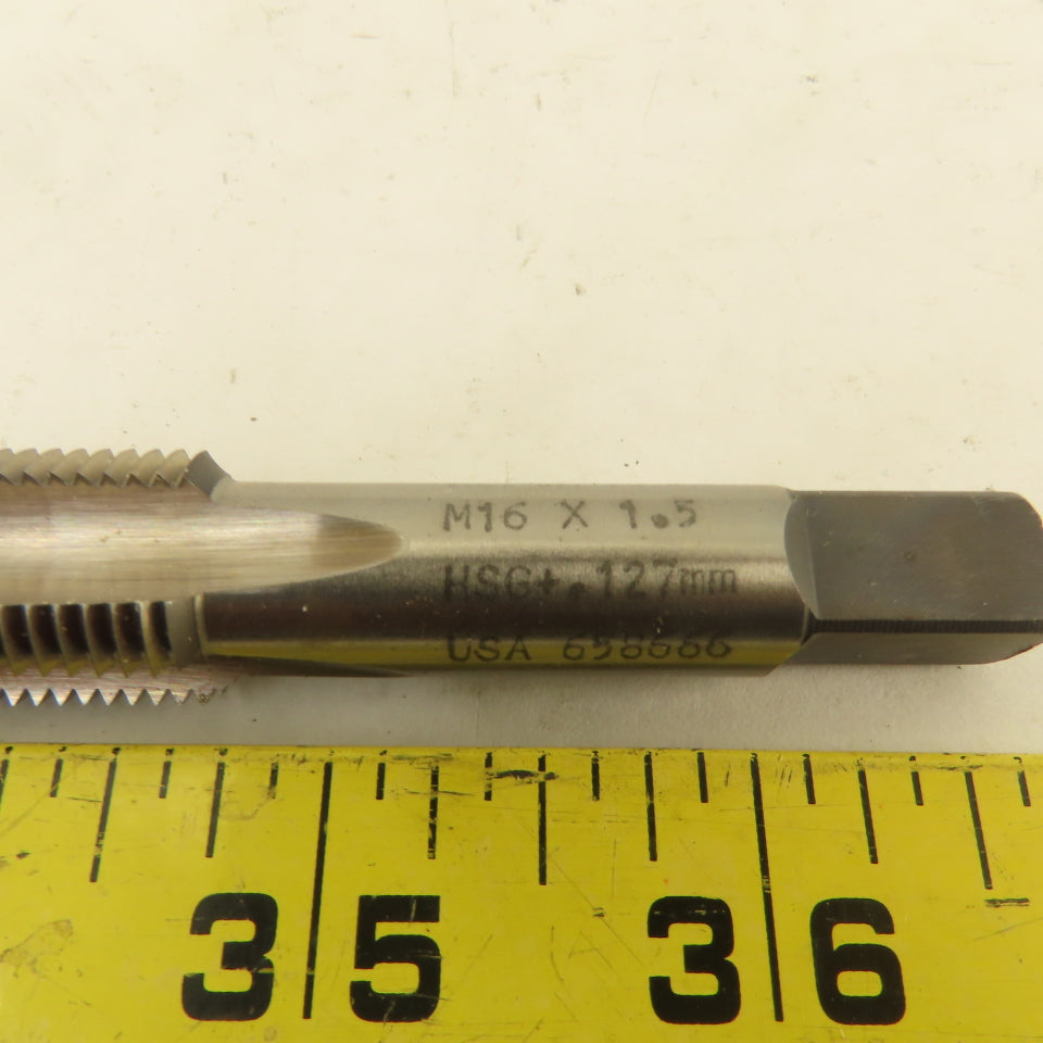 North American M16 x 1.5 HSG +.127mm Plug Tap 4 Flute