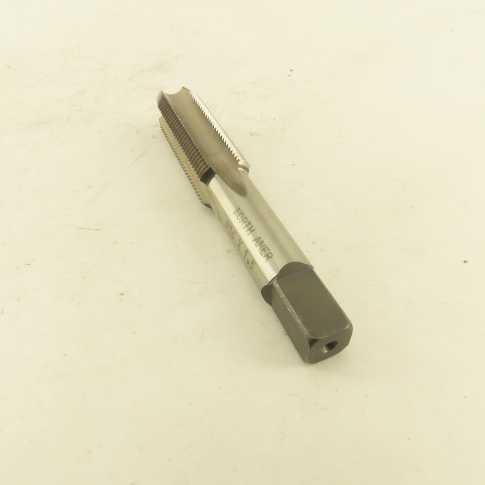 North American M16 x 1.5 HSG +.127mm Plug Tap 4 Flute