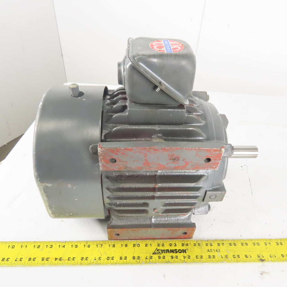 US Motors 3Hp Electric Motor 460V Only 3PH 213 Frame 1165 RPM