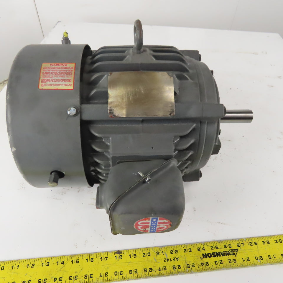 US Motors 3Hp Electric Motor 460V Only 3PH 213 Frame 1165 RPM